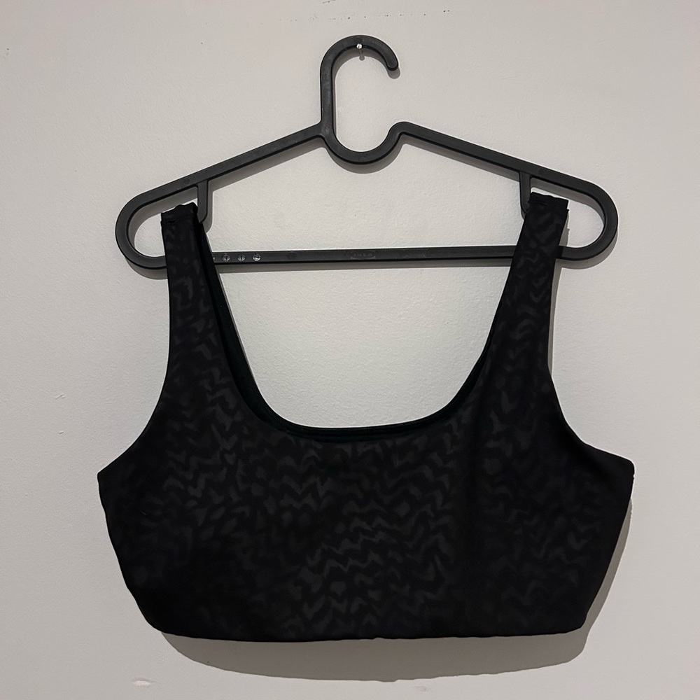GAP Black Patterned Bra